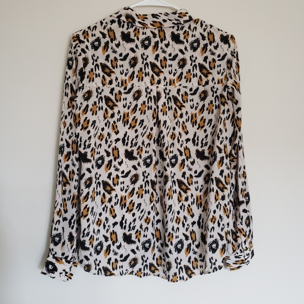 LAST ONE! & Other Stories leopard print blouse - Picture 3 of 8